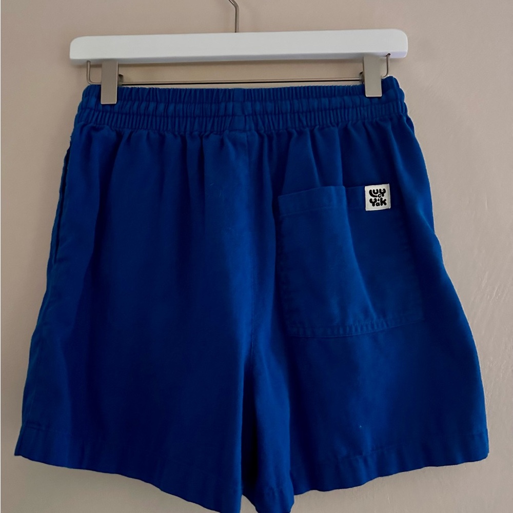 Lucy & Yak Blue Shorts - Picture 2 of 5